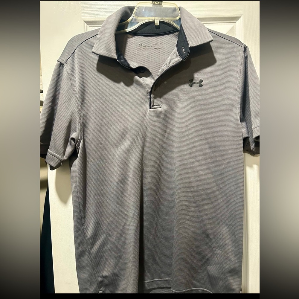 Under Armour Men's Polo Shirt in Gray